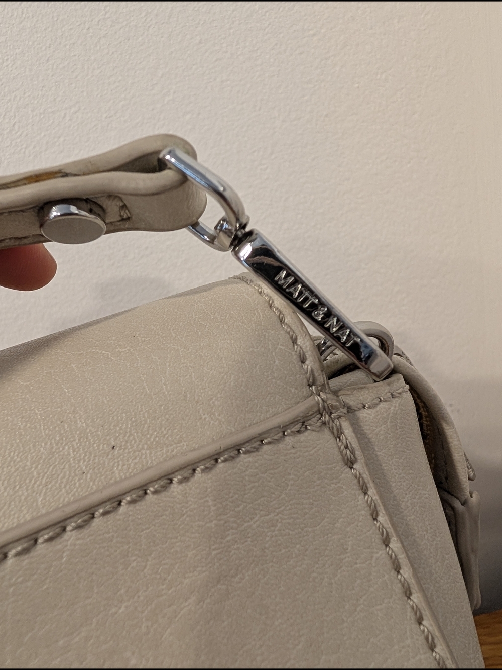 Matt & Nat TIEN Vegan Crossbody Bag - Cream/Beige - Picture 6 of 16